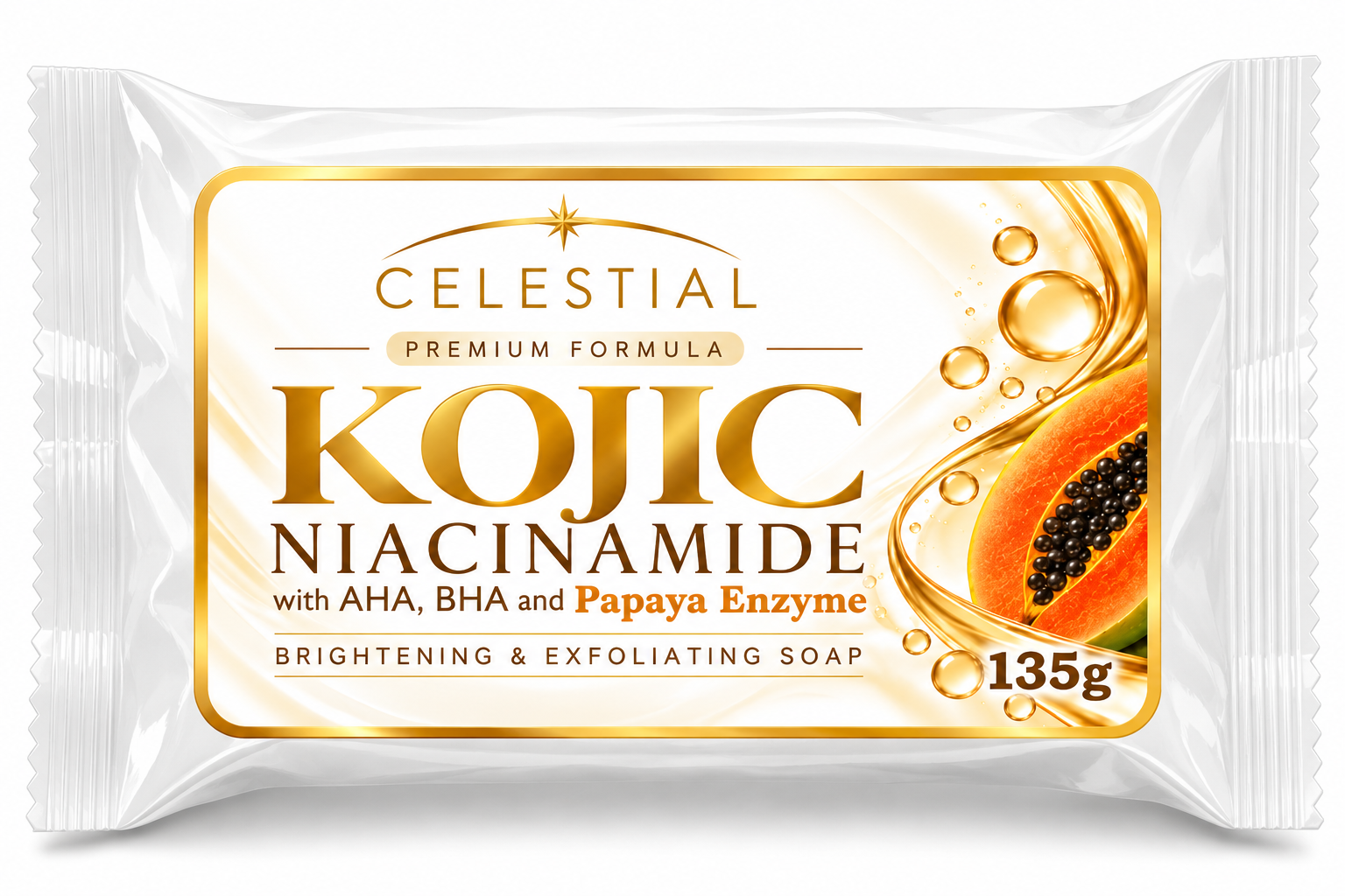 KOJIC NIACINAMIDE with AHA, BHA and PAPAYA ENZYME